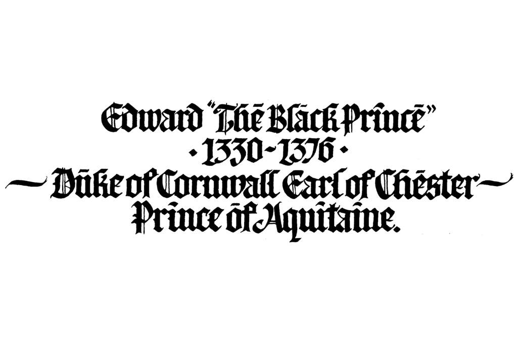 Edward 'The Black Prince'